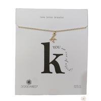 Bracciale Dogeared lettera K