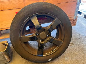 Cerchi fiat panda piu gomme