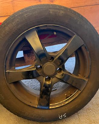 Cerchi fiat panda piu gomme