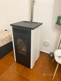Stufa a pellet TSP Elena CAN 14 canalizzabile