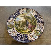 PIATTO FERRUCCIO SAVINI CERAMICA FAENZA CACF DECOR