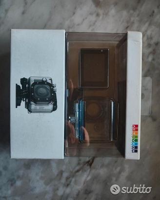 action cam ACTIVEON DX, compatta, impermeabile.