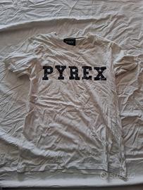 1€T Shirt Maglietta Maglia a maniche Corte Pyrex S