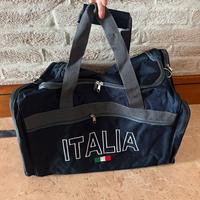 Borsone palestra / calcio ITALIA blu scuro nuovo