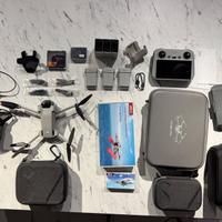 DJI Mini 3 Pro Combo 3 Batterie, Visore FPV