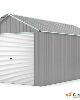 Capanno container box 360x762cm grigio chiaro
