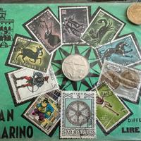 Folder monete San Marino Lire XXII Olimpiadi 1980