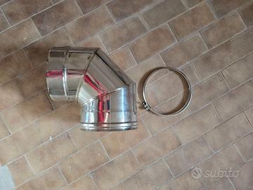 Curva 90° canna fumaria diametro 200mm