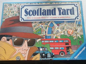 gioco da tavolo Scotland Yard 1983