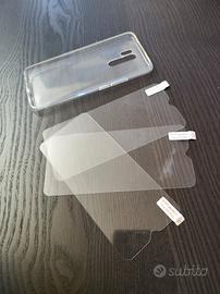 Cover posteriore e pellicole vetro Xiaomi Redmi 