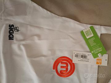 grembiule Masterchef nuovo con cartellino 