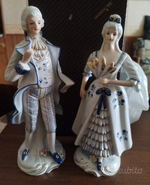 coppia di statuine anni 70