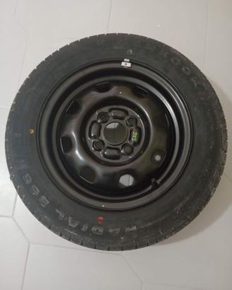 Ruota completa di Gomma e Cerchio