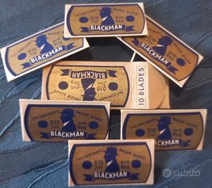 lamette da barba vintage da collezione 