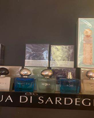 Profumi nuovi acqua di Sardegna