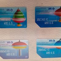 Carte telefoniche " Trottole" da collezione