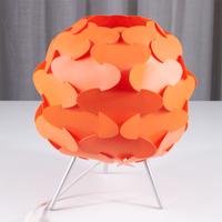 Lampada da tavolo IKEA Fillsta arancione anni ’90