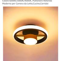 2 pezzi Plafoniera LED Soffitto, Luce LED 