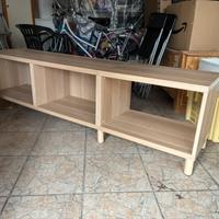 Mobile TV - legno chiaro