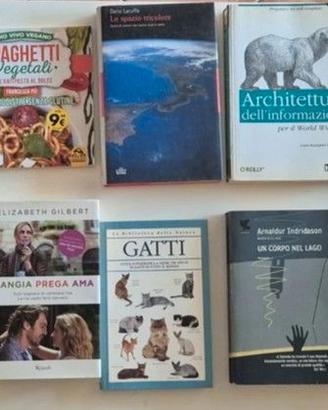 Lotto di libri vari