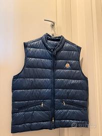 Piumino Moncler 100grammi blue uomo