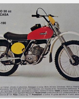 Ricambi per Fantic Caballero tx 190