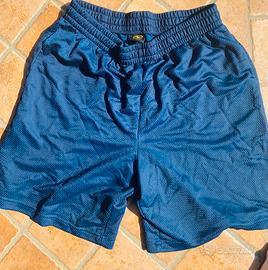 Shorts Sportivi ATHLETIC Navy Blu Drawstring Tg M