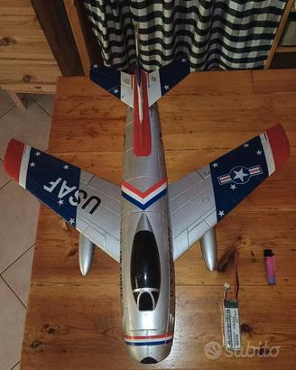 Modellismo Aereo rc jet F-86 Sabre EDF