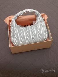 borsa Miu - Miu argento