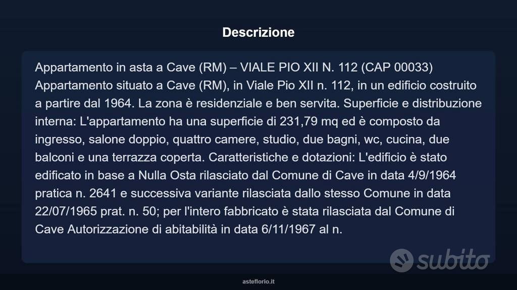 Appartamento – RM - Vista 3