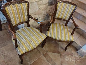 Coppia di poltroncine vintage