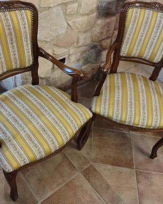 Coppia di poltroncine vintage