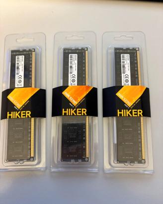 Memoria RAM DDR3 8GB  1600MHz - 3 pezzi