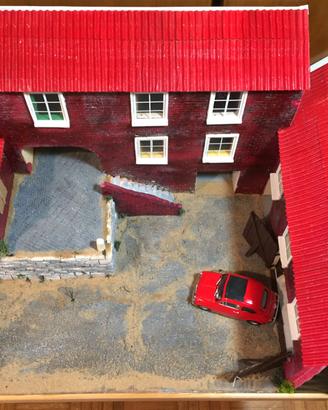 Diorama di scenografia ambientale