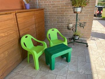 Panca e seggioline baby