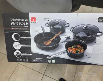 Batteria pentole 7 pezzi