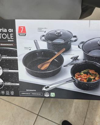 Batteria pentole 7 pezzi