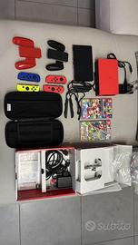 Nintendo switch oled 64GB + accessori e giochi