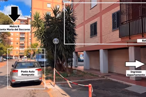 Appartamento - 3 camere+2 bagni - Zona Pietralata