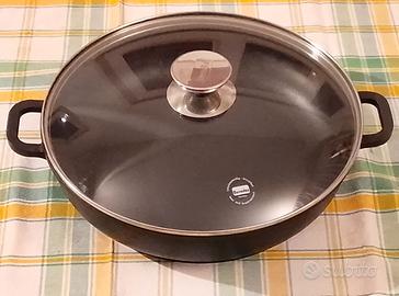Tegame Berndes con coperchio 32 cm, mai usato