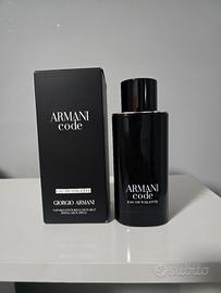 Armani Code Eau de toilette 125ml - Nuovo
