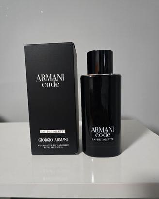 Armani Code Eau de toilette 125ml - Nuovo