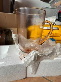 Brocca con piede Diseguale decor Bitossi