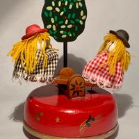 Giostrina in Legno primi '900 con Carillon Perfett