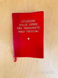 Libretto Rosso DEL PRESIDENTE MAO TSETUNG