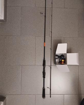 PESCA COMBO LIGHT SPINNING CAPERLAN + DAIWA