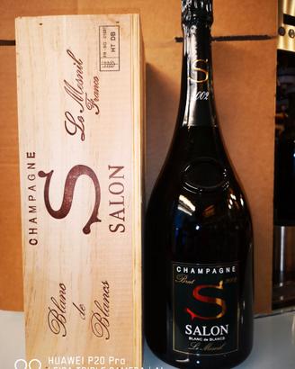 1 Magnum Champagne SALON 2002 Blanc de Blanc.