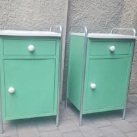 comodini armadietto bauhaus industrial design anni