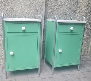 comodini armadietto bauhaus industrial design anni