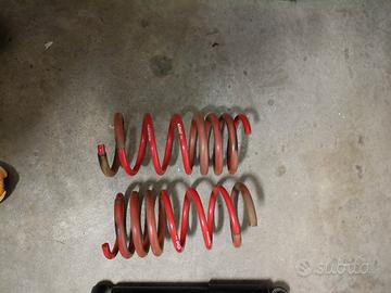 koni originali 500 Abarth competizione più eibach 